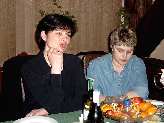 Царегородцева Лариса и Симоненко Валя